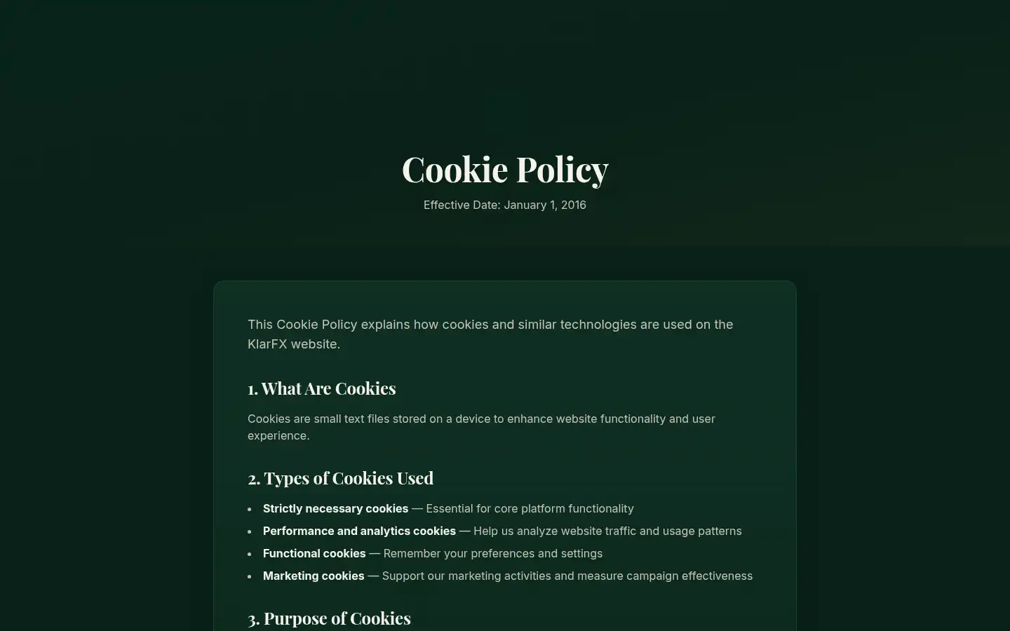 Screenshot of klarfx.com