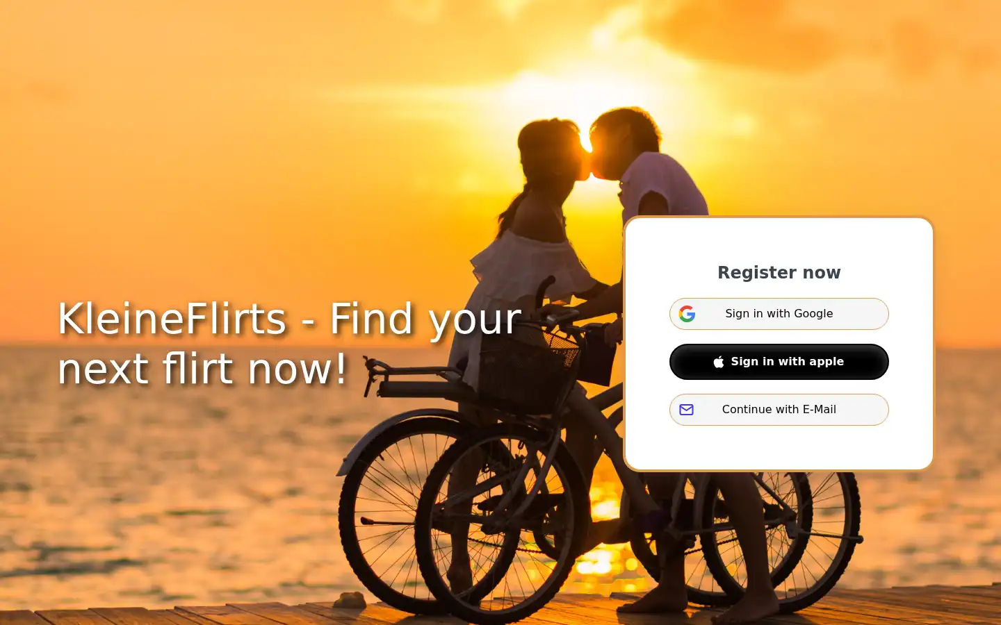 Screenshot of kleineflirts.de