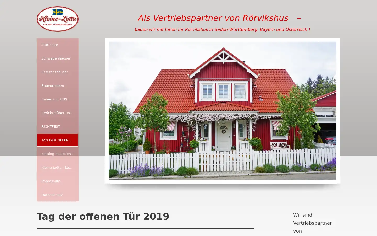 Screenshot of kleinelotta-schwedenhaus.de