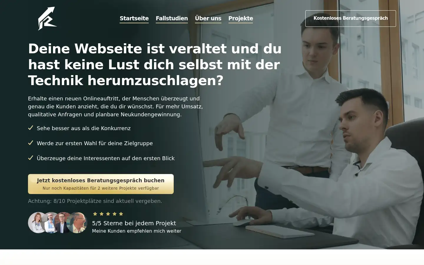 Screenshot of klickrocket.de