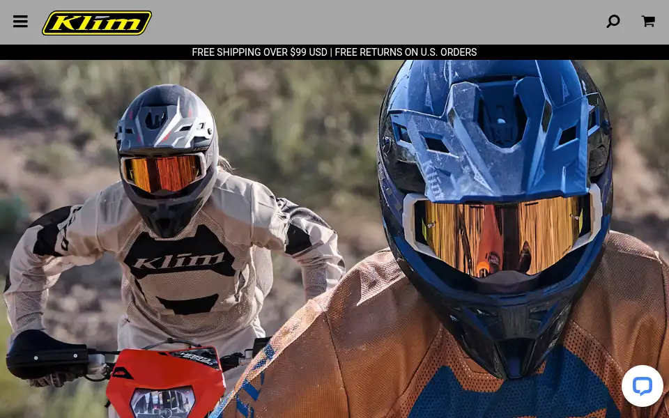 Screenshot of klim.com