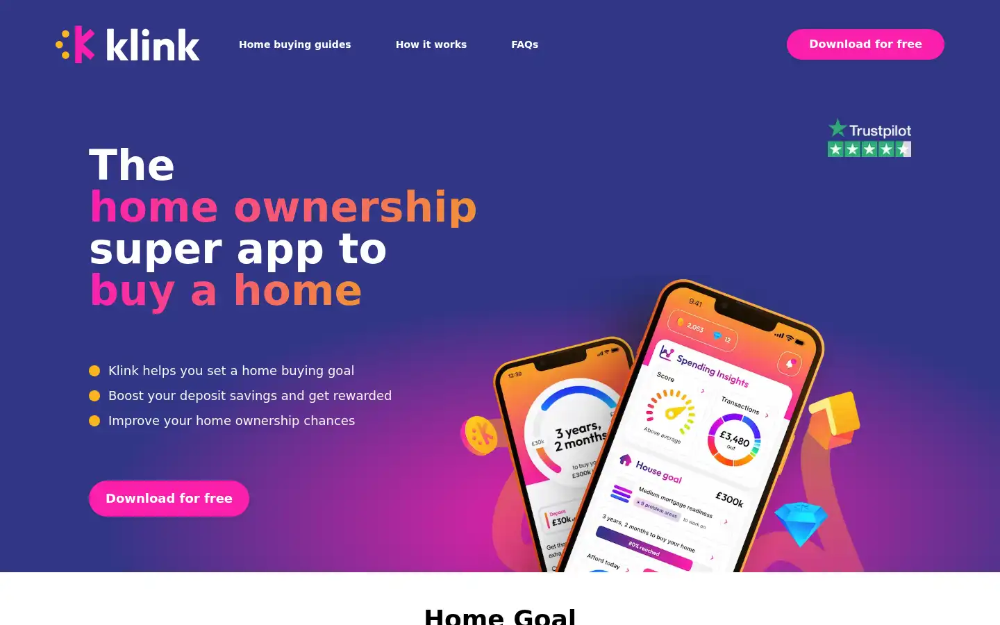 Screenshot of klink-app.com