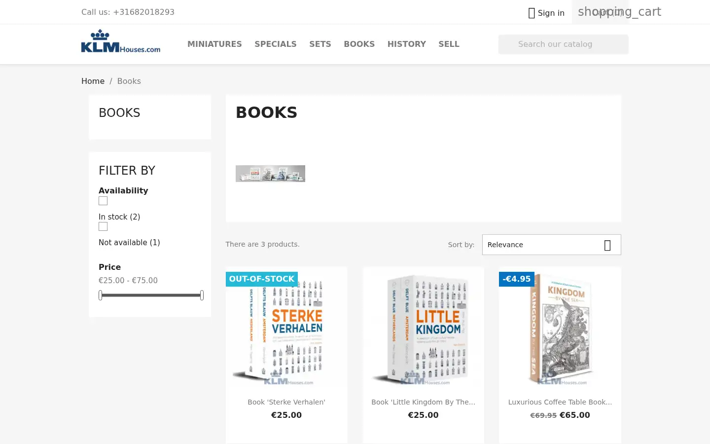 Screenshot of klmhouses.com