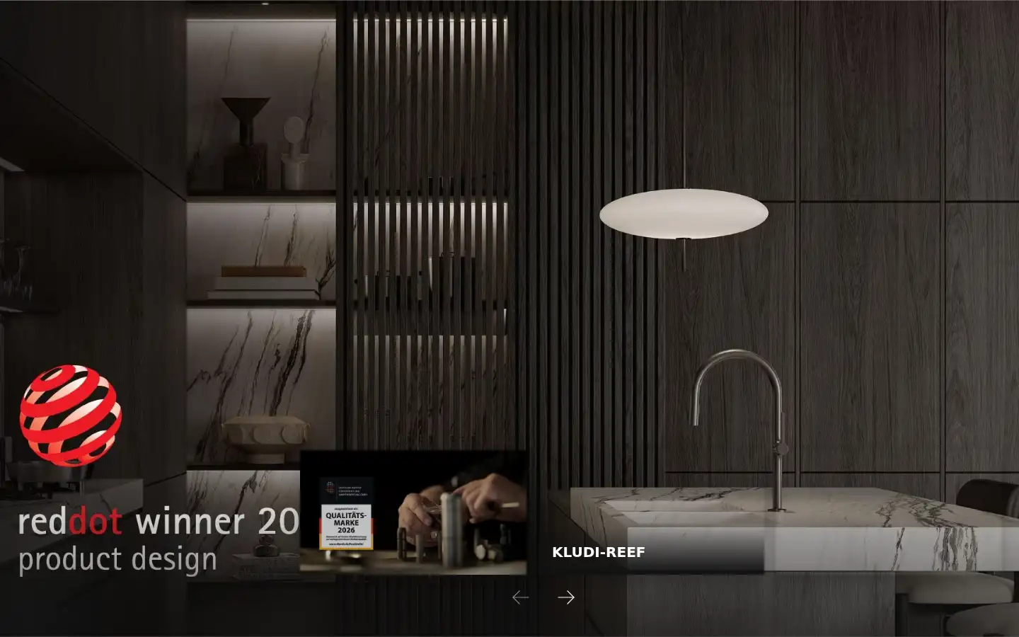 Screenshot of kludi.com