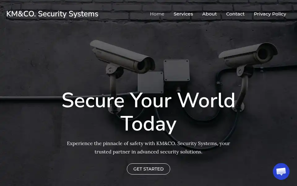 Screenshot of kmandco.uk.com