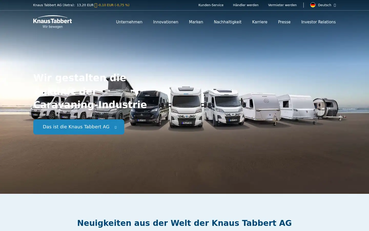 Screenshot of knaustabbert.de