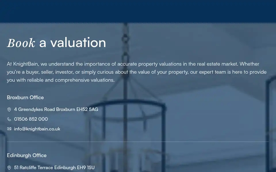 Screenshot of knightbain.co.uk