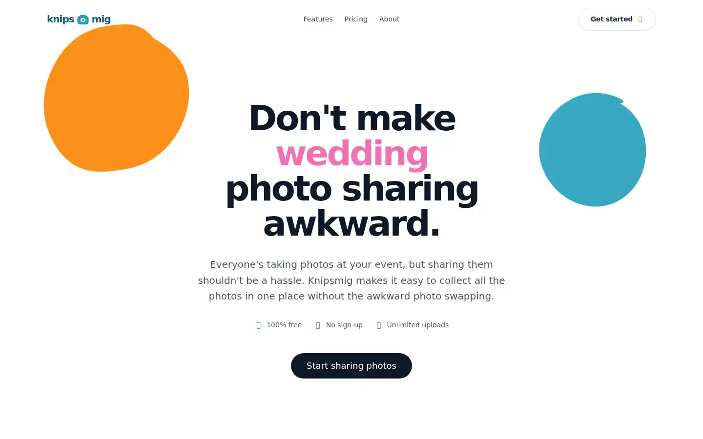 Screenshot of knipsmig.com