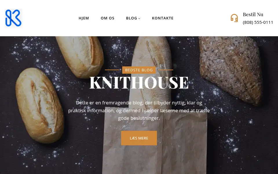 Screenshot of knithouse.dk