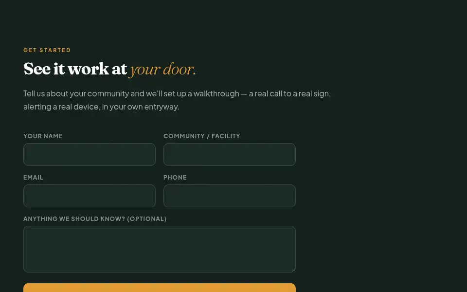 Screenshot of knockbot.net