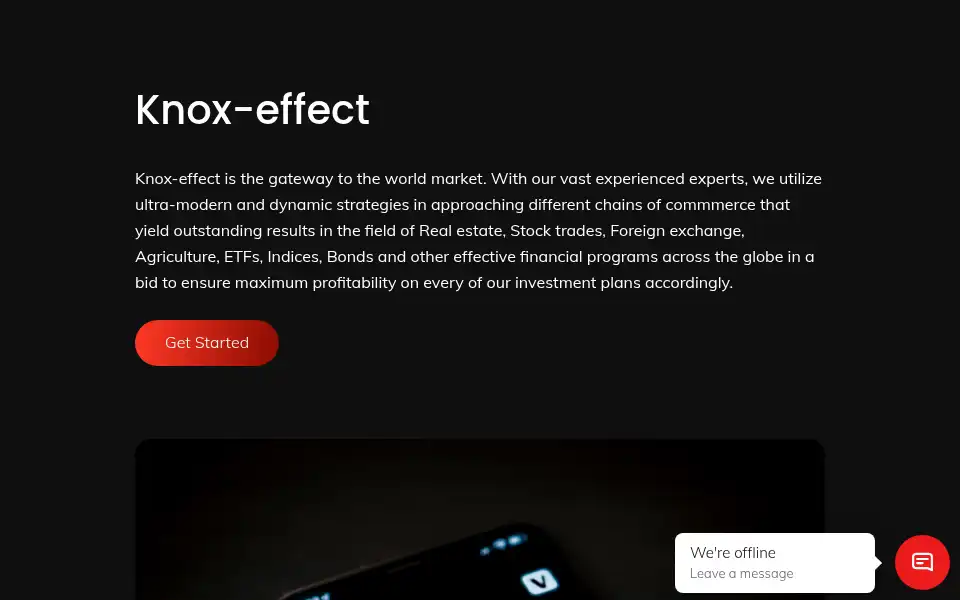 Screenshot of knox-effect.com