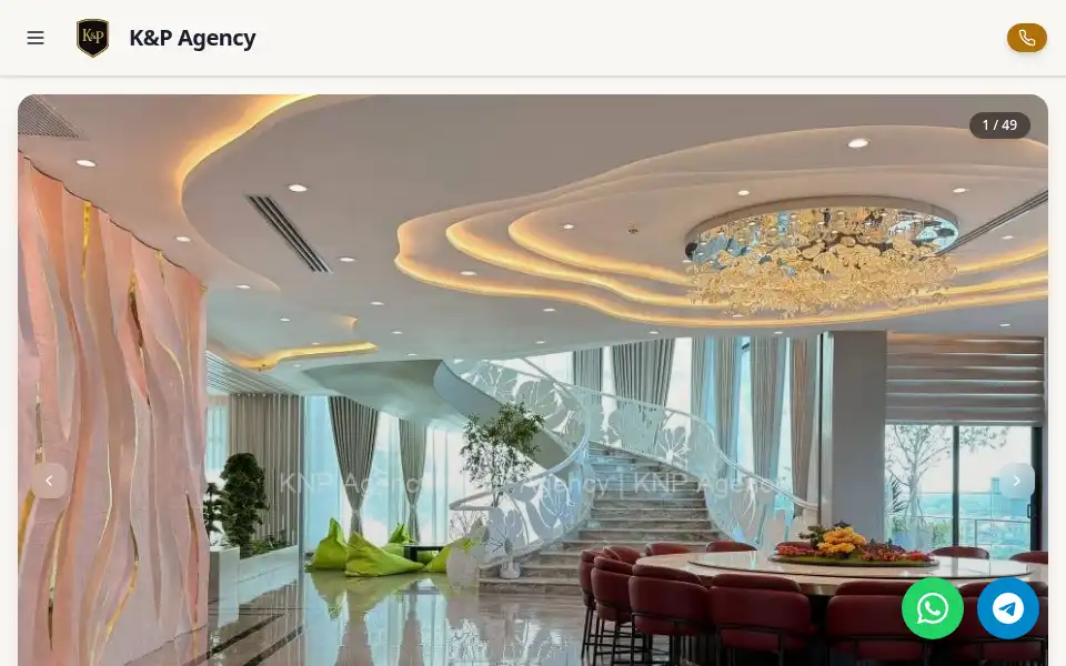 Screenshot of knp-agency.com