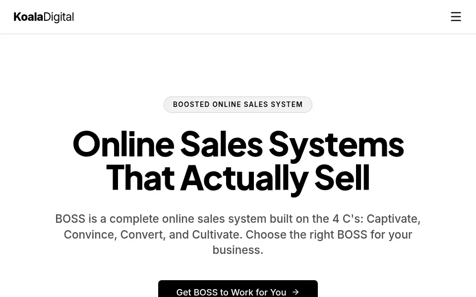 Screenshot of koaladigital.com.au