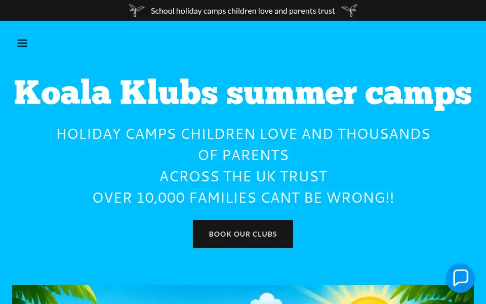 Screenshot of koalaklubs.net