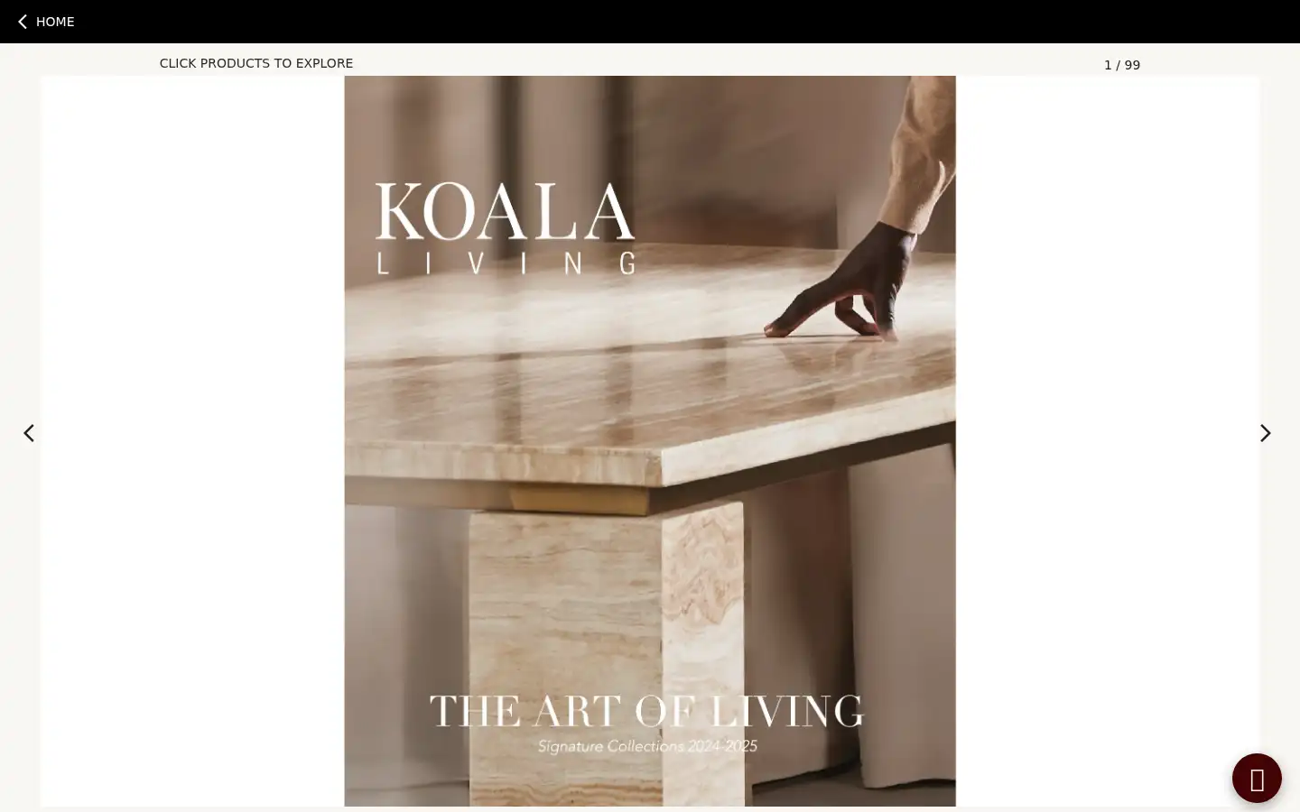 Screenshot of koalaliving.com.au