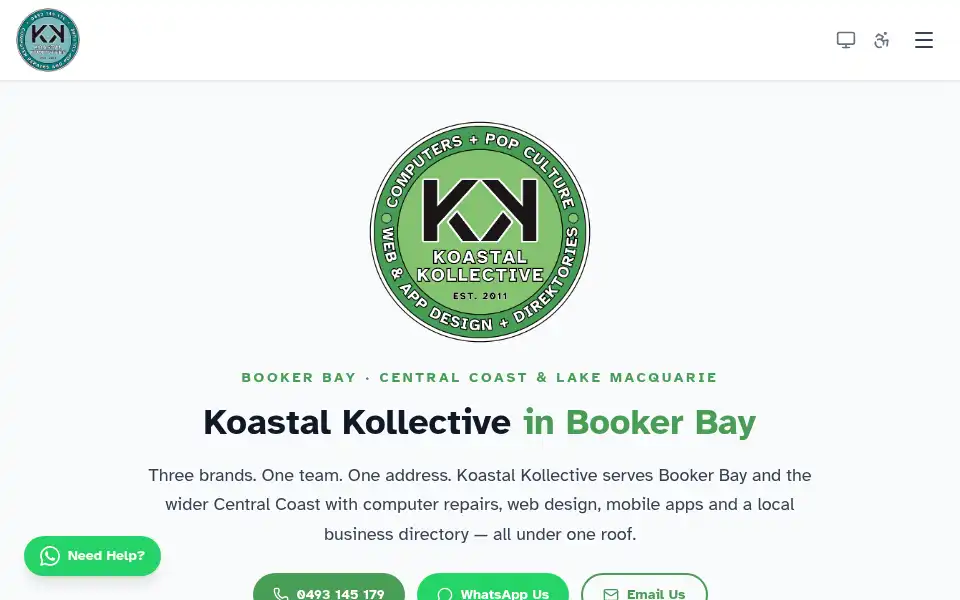 Screenshot of koastalkollective.com.au
