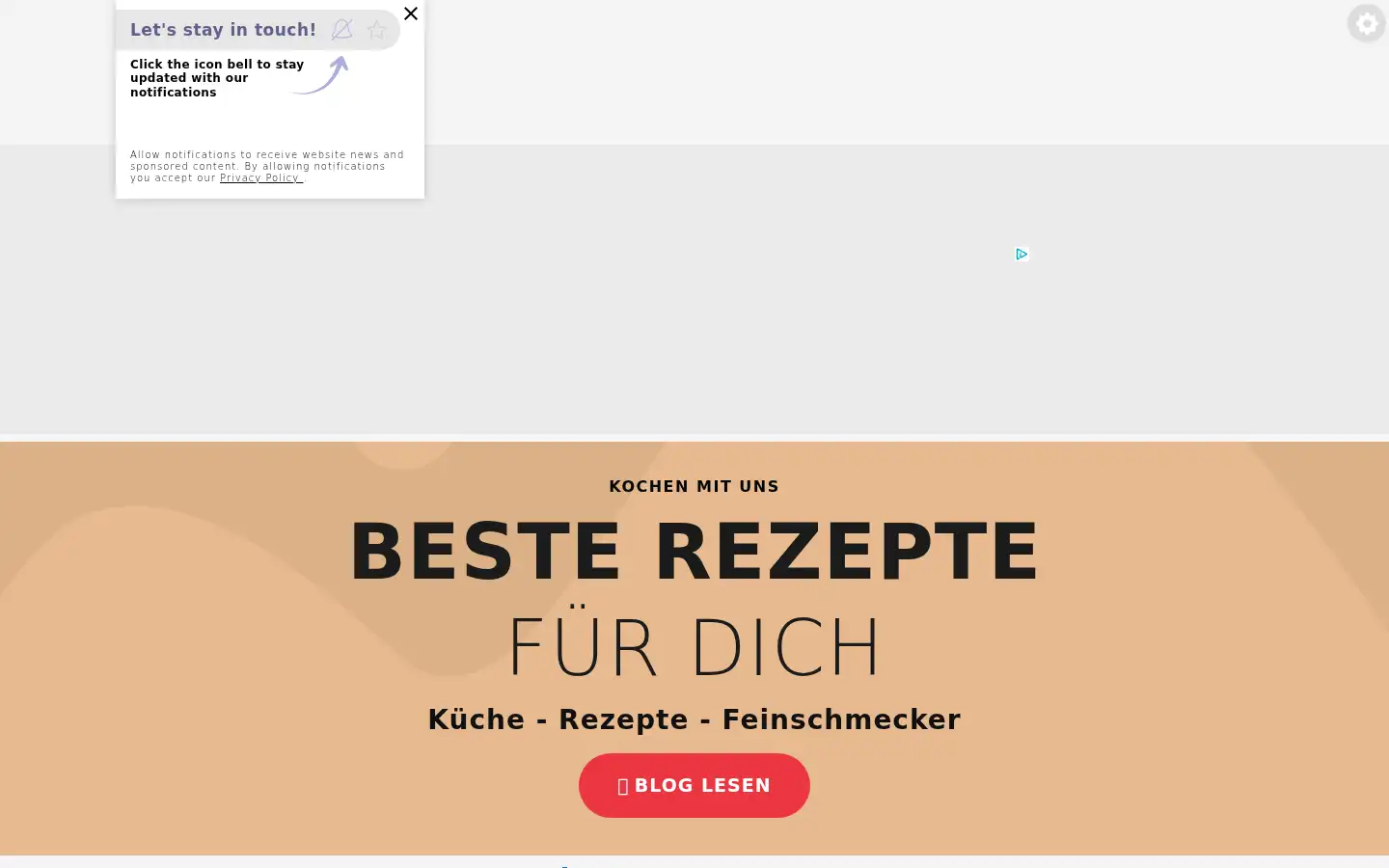 Screenshot of kochenmituns.com