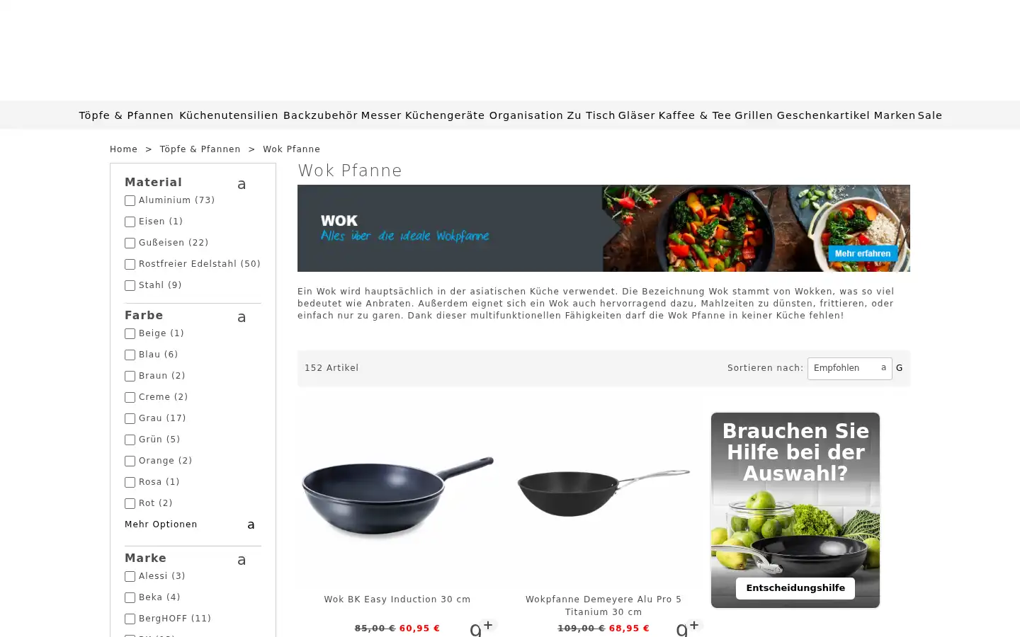 Screenshot of kochexperte.com