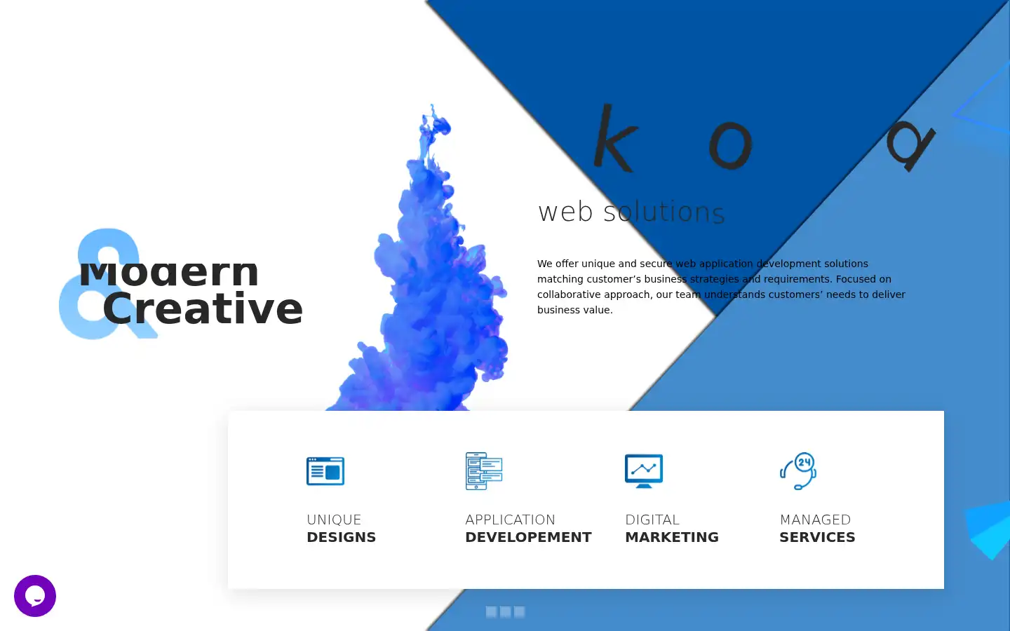 Screenshot of kodeslogic.com