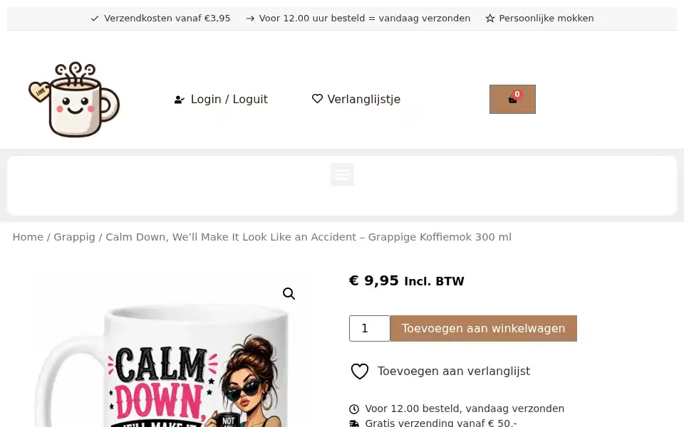 Screenshot of koffiemokkenshop.nl