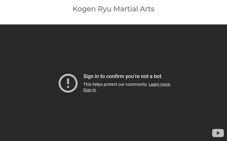 Screenshot of kogenryu.co.uk