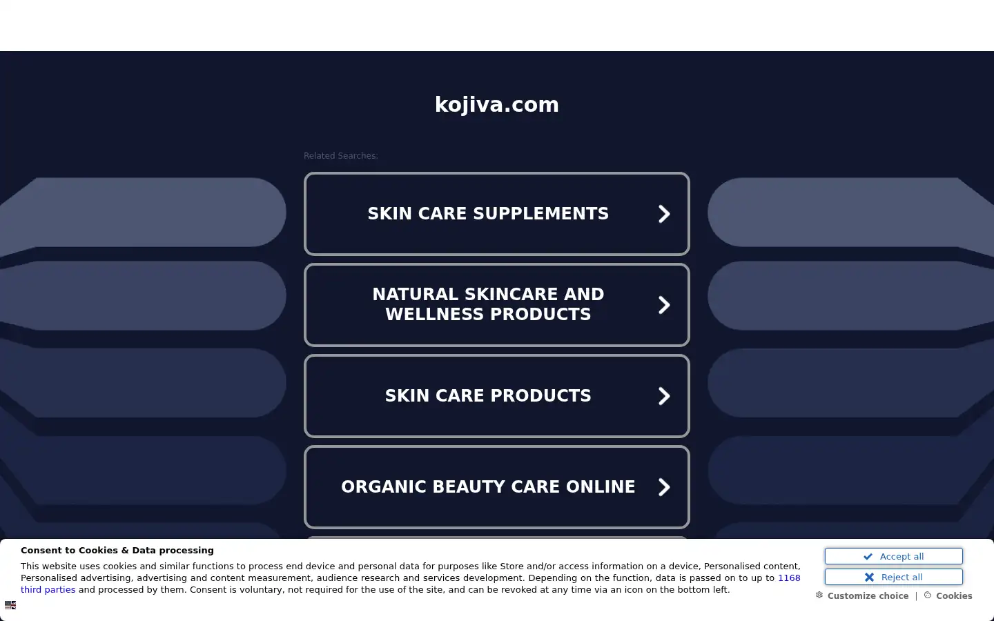 Screenshot of kojiva.com
