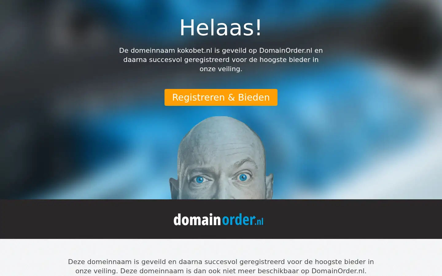 Screenshot of kokobet.nl