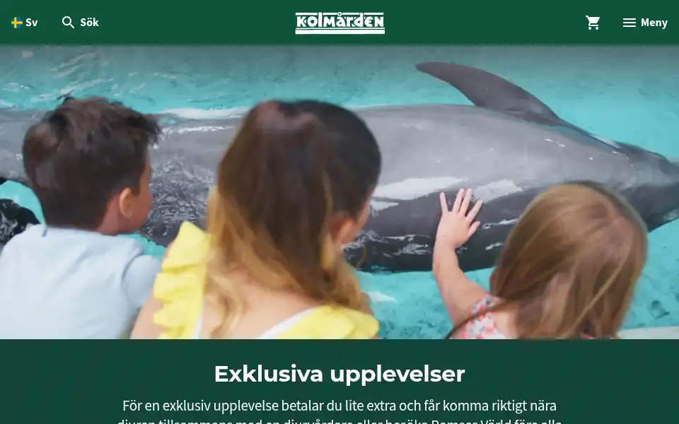 Screenshot of kolmarden.com