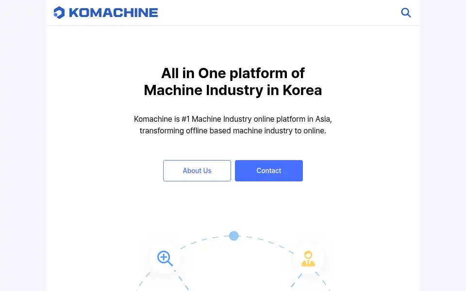 Screenshot of komachine.com