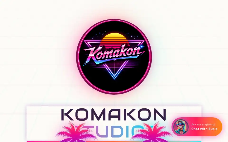 Screenshot of komakon.com