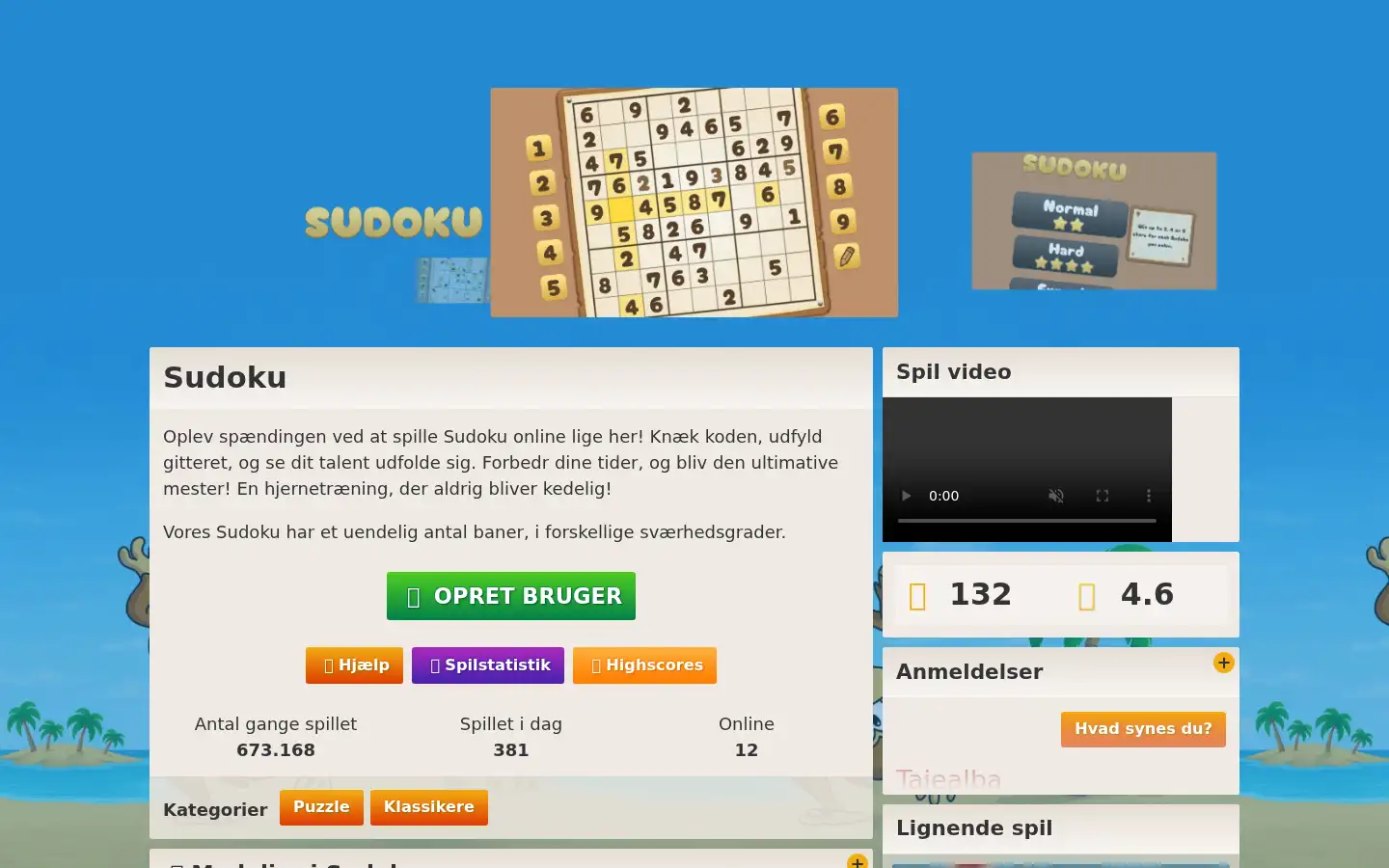 Screenshot of komogvind.dk
