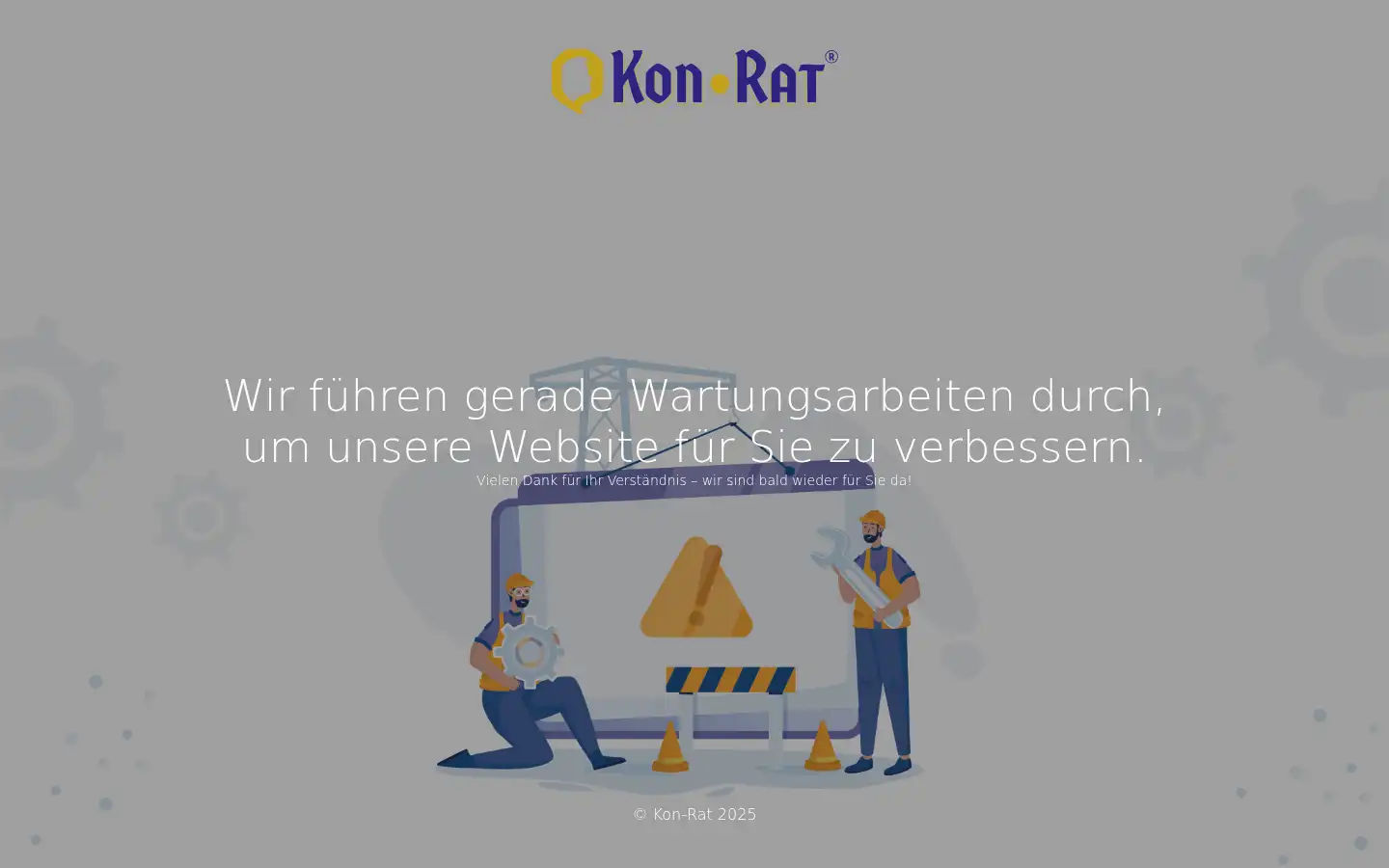 Screenshot of kon-rat.de