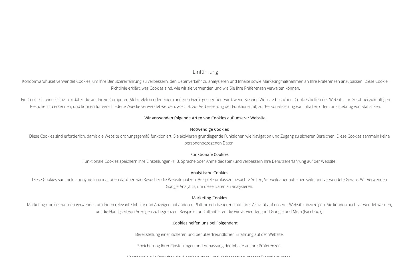 Screenshot of kondomoutlet.de