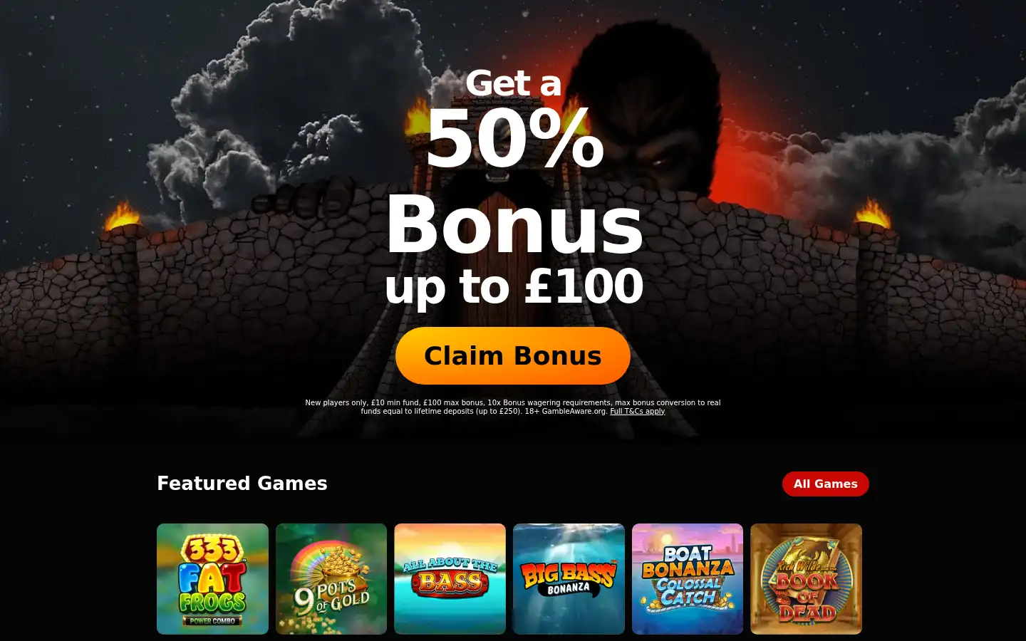 Screenshot of kongcasino.com