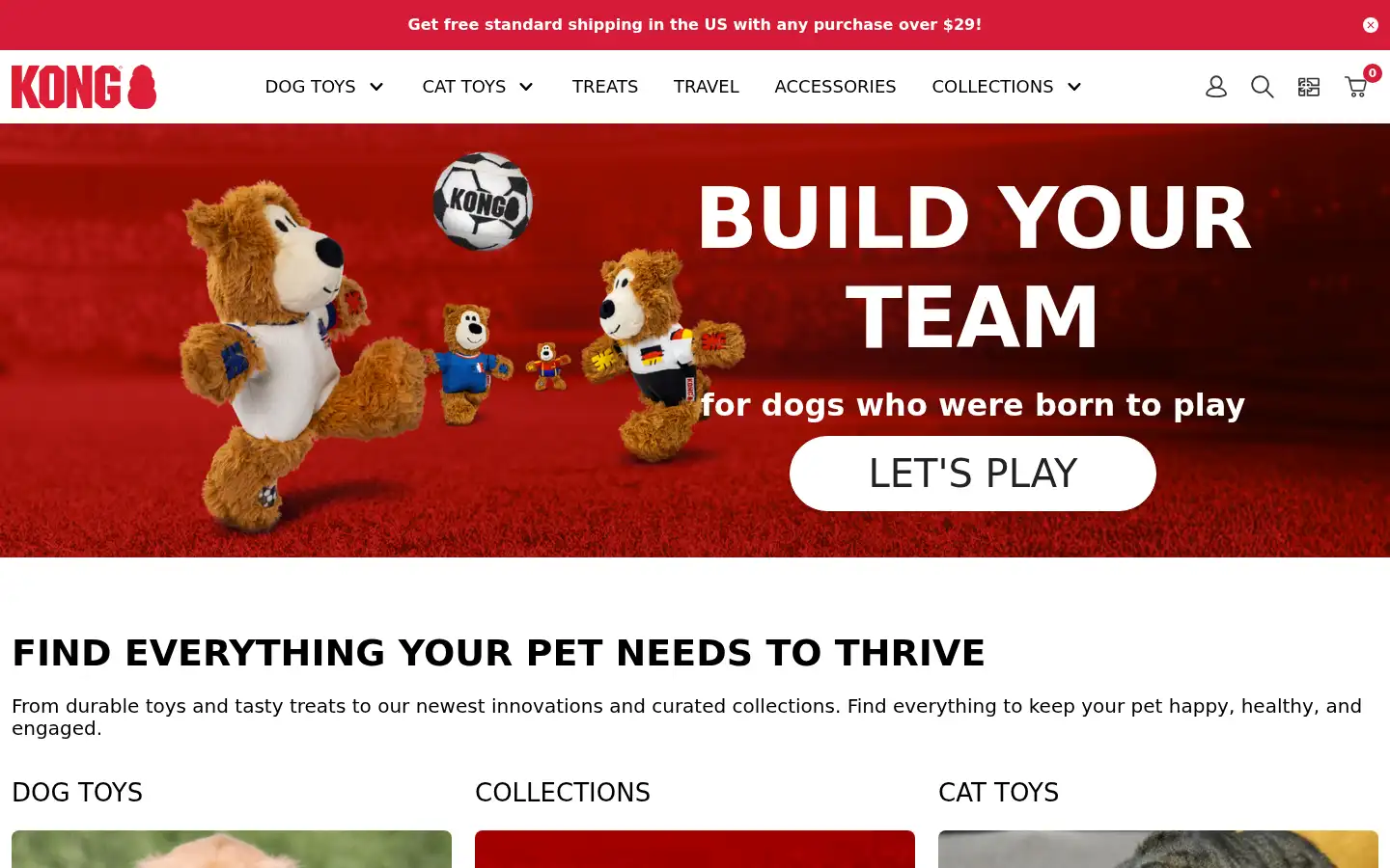 Screenshot of kongcompany.com