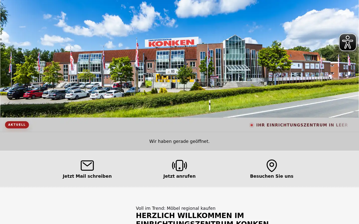 Screenshot of konken.info