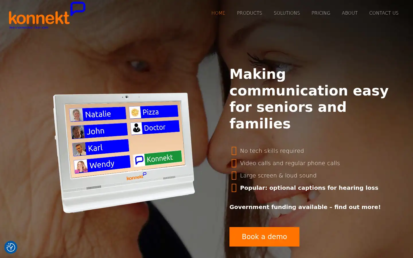 Screenshot of konnekt.com.au