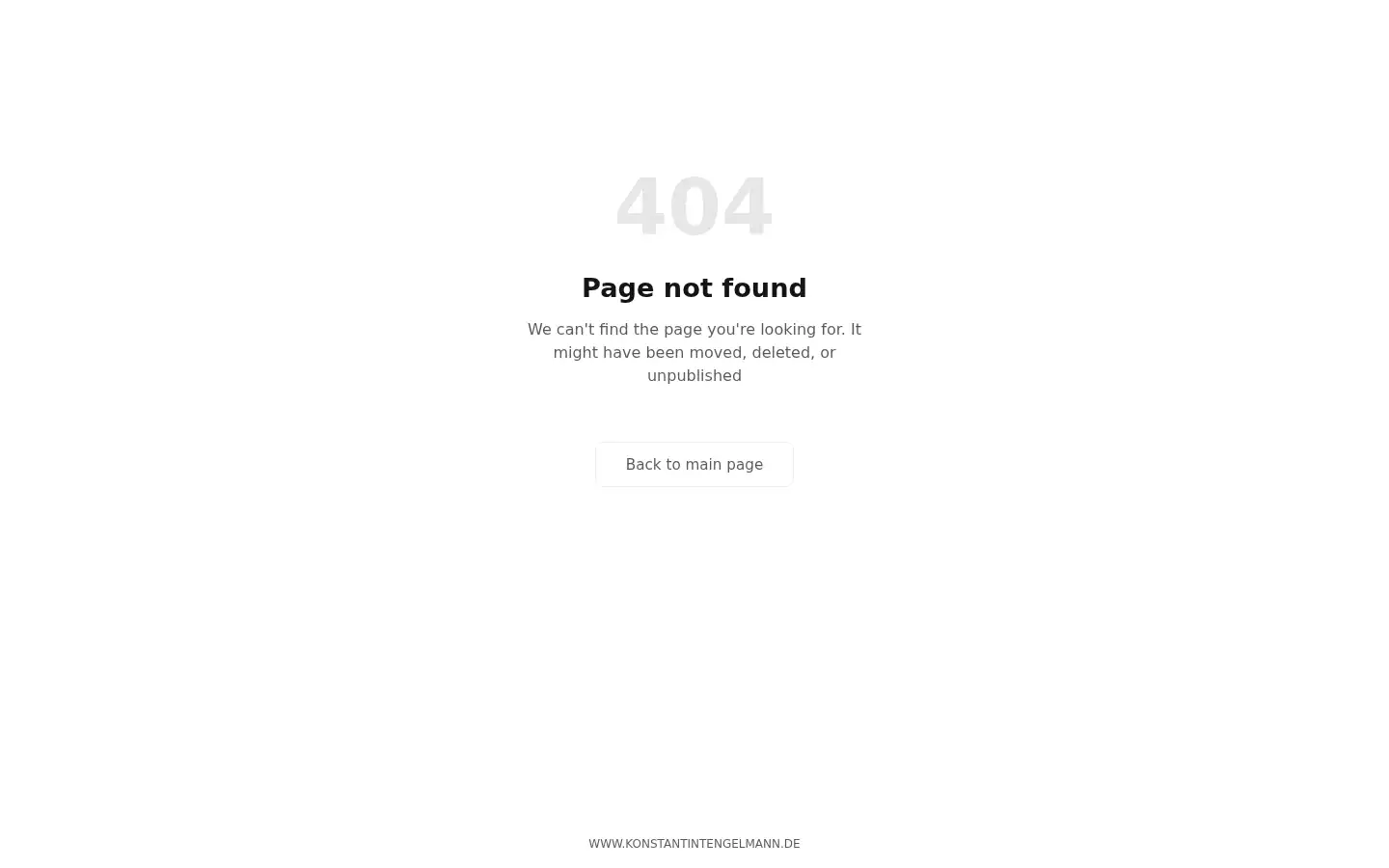 Screenshot of konstantintengelmann.de