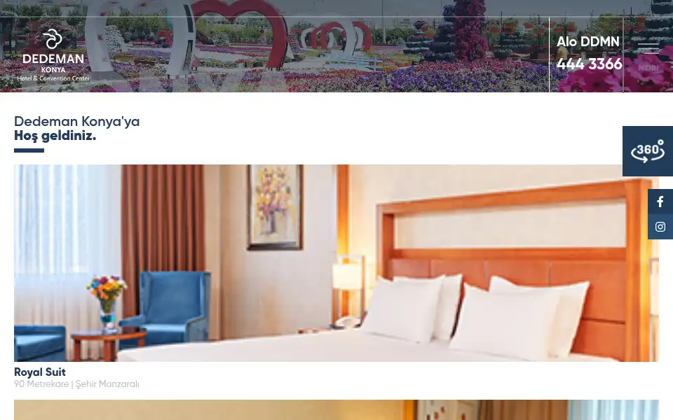 Screenshot of konya.dedeman.com