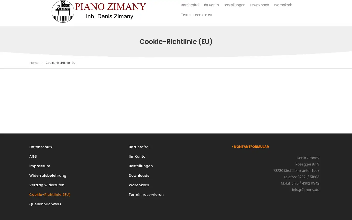 Screenshot of konzertstimmer.de