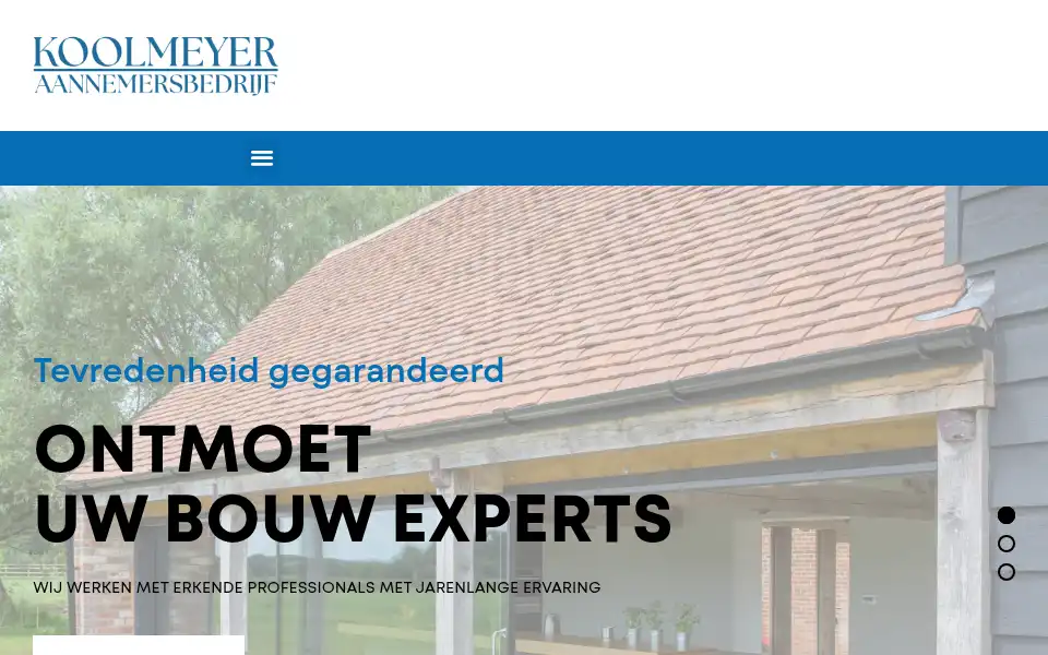 Screenshot of koolmeyer.nl