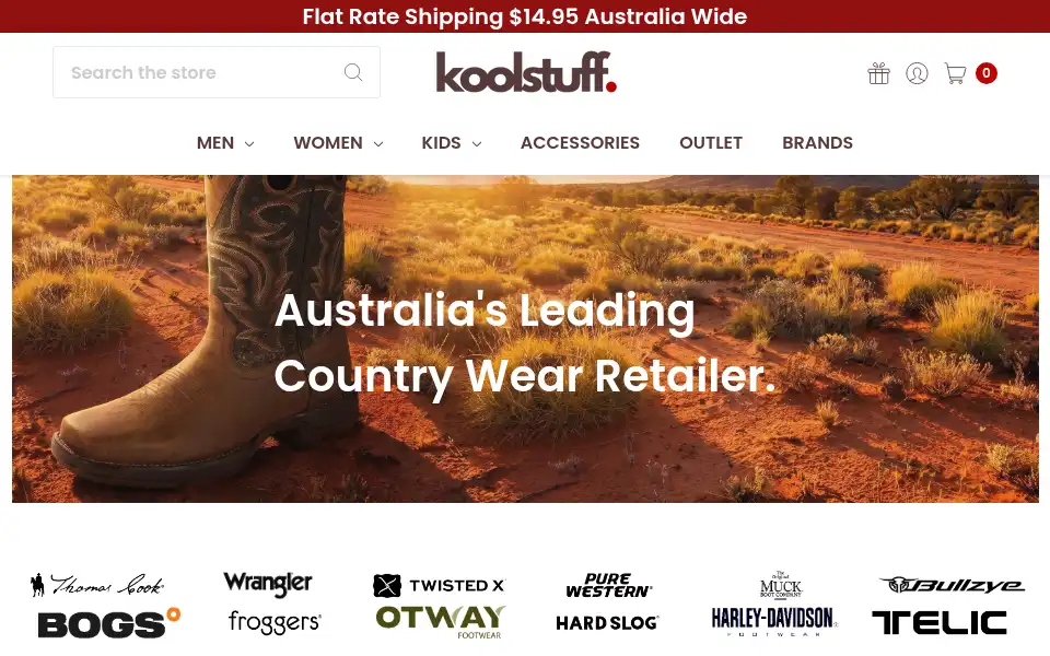 Screenshot of koolstuff.com.au