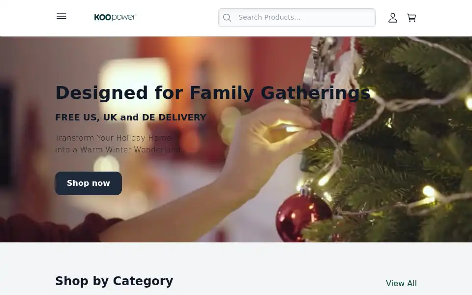Screenshot of koopower.co.uk