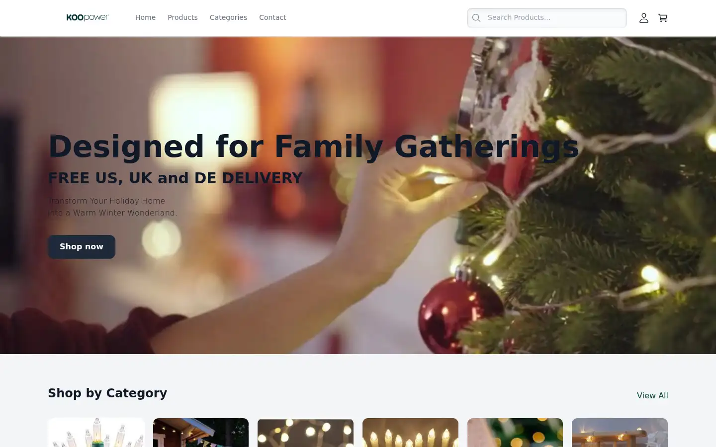 Screenshot of koopower.com