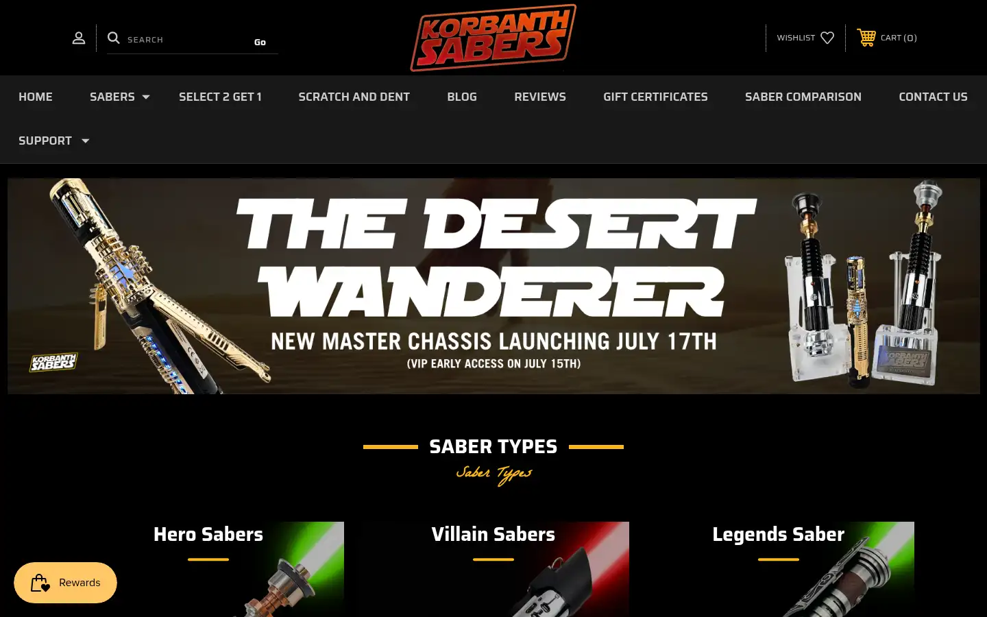 Screenshot of korbanth.com