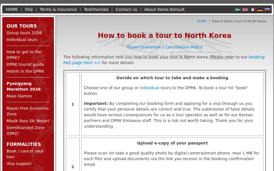 Screenshot of koreakonsult.com