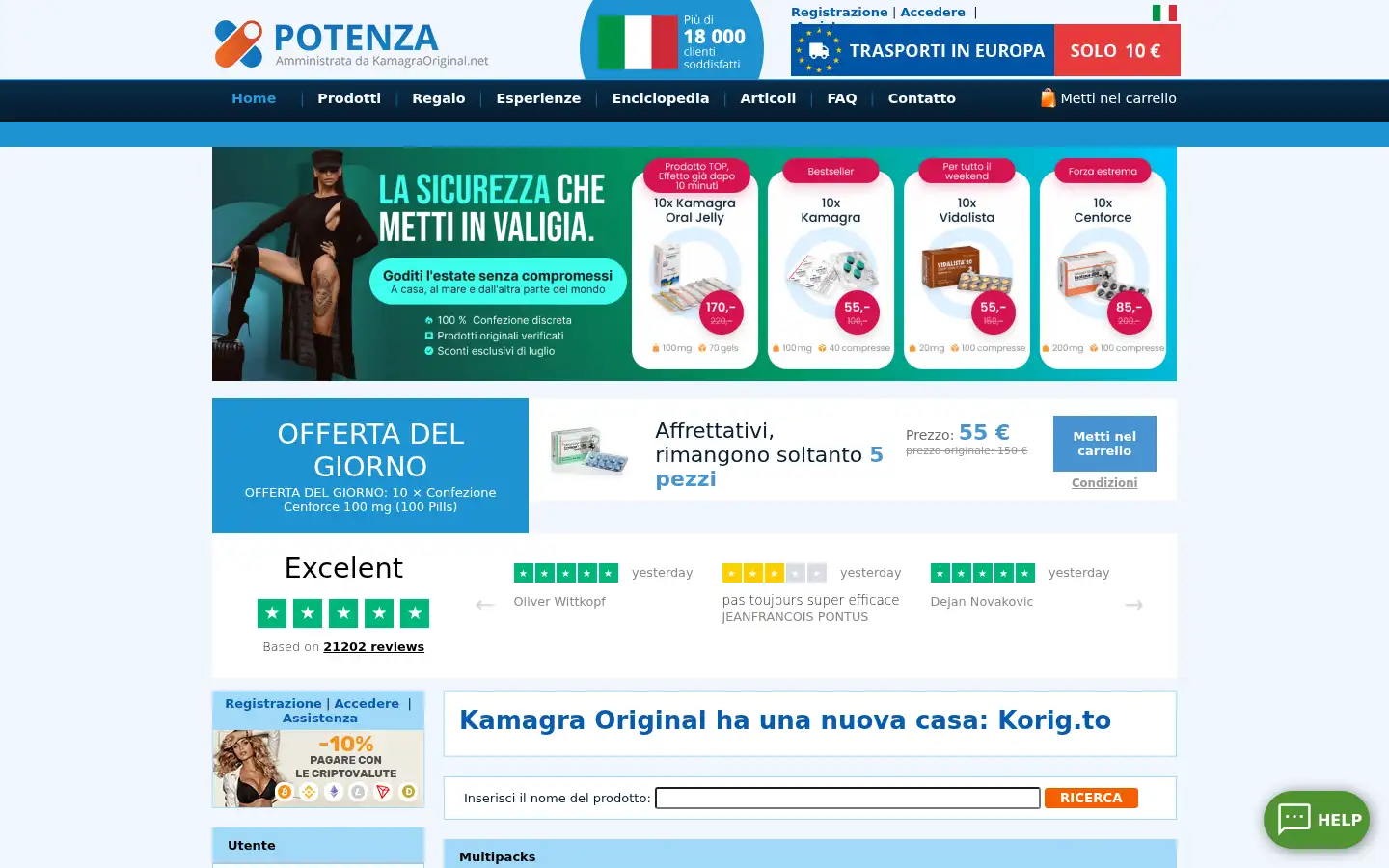 Screenshot of korig.to