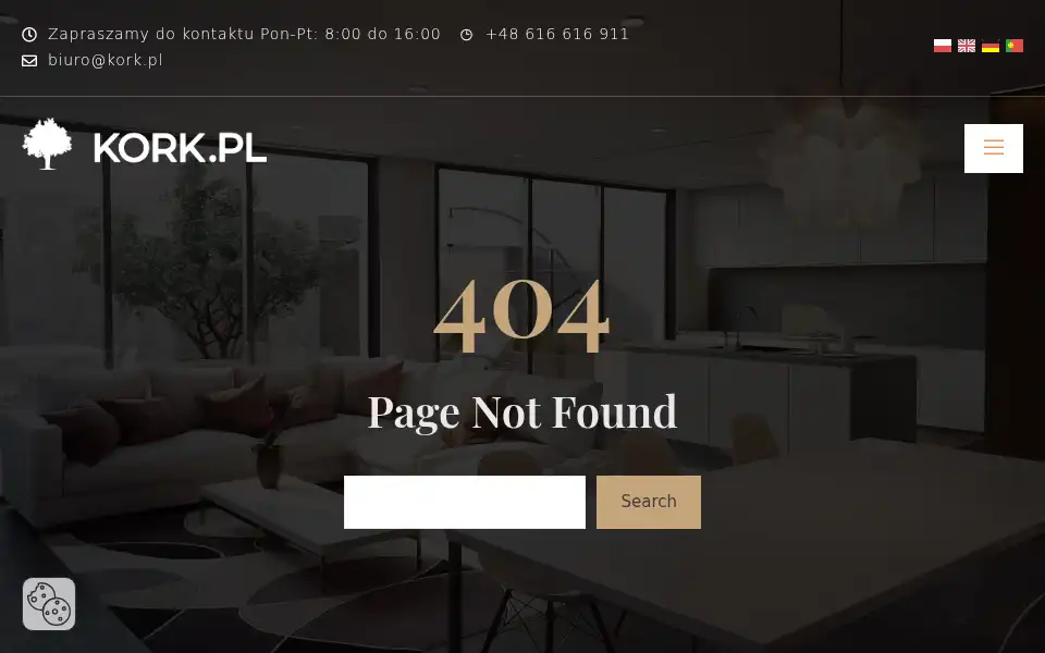 Screenshot of kork.pl