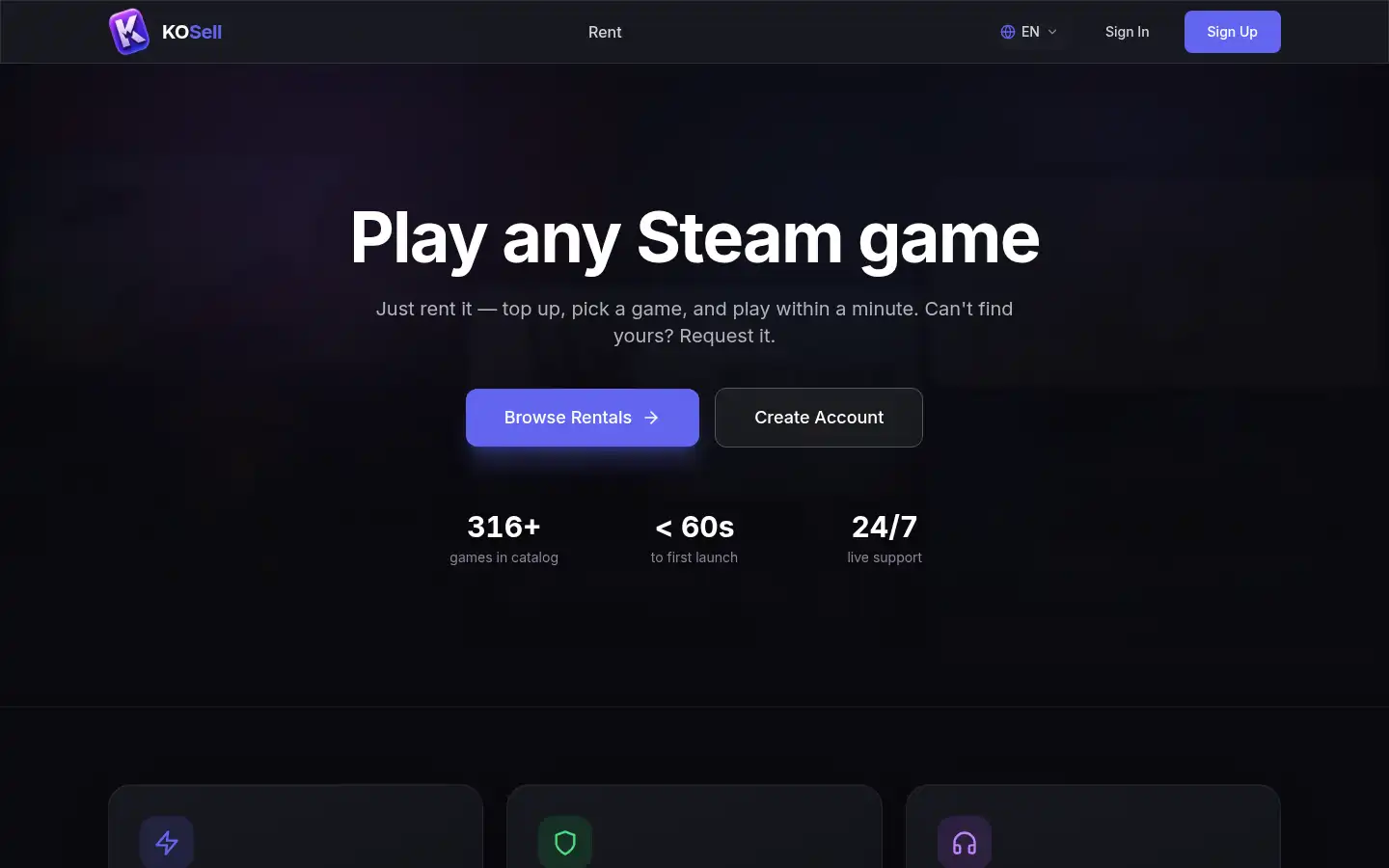 Screenshot of kosell.store