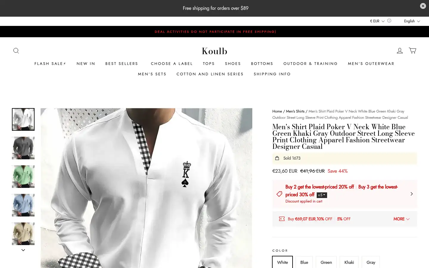 Screenshot of koulb.com